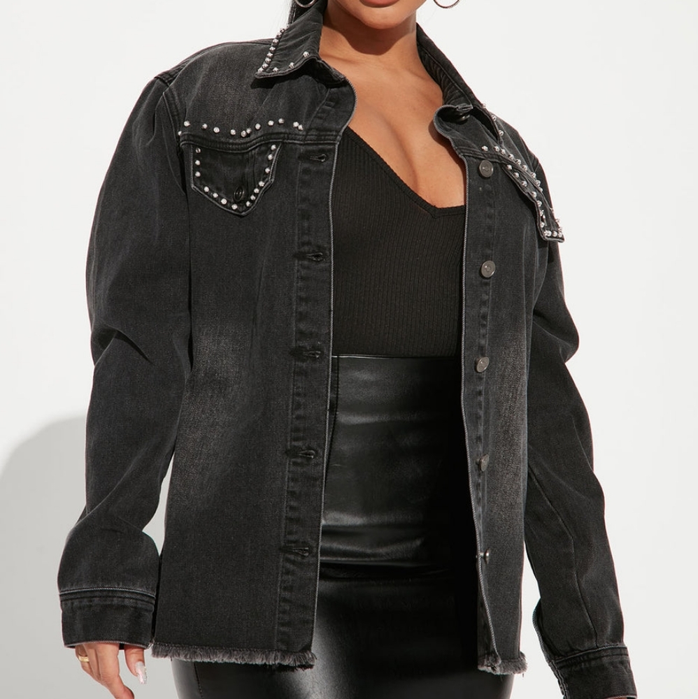 Black Denim Jacket